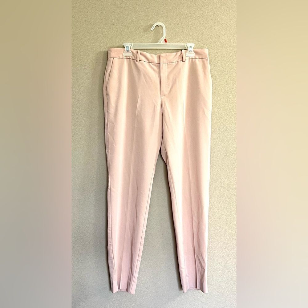 Mango Beige Career Skinny Pants